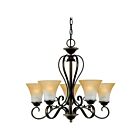 Quoizel Lighting DH5005PN 5 Lights Palladian Bronze 500W Duchess Chandelier