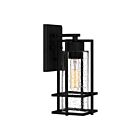 Quoizel Lighting DMN8405EK 1 Light Earth Black 100W Damien Wall Lantern