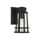Quoizel Lighting DNM8406EK 1 Light Earth Black 100W Dunham Outdoor Lantern