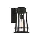 Quoizel Lighting DNM8408EK 1 Light Earth Black 100W Dunham Outdoor Lantern