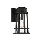 Quoizel Lighting DNM8410EK 1 Light Earth Black 150W Dunham Outdoor Lantern