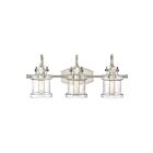 Quoizel Lighting DNY8603BN 3 Lights Brushed Nickel 300W Danbury Bath Light