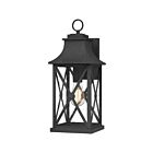 Quoizel Lighting ELB8408MB 1 Light Mottled Black 100W Ellerbee Outdoor Lantern
