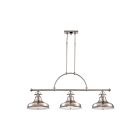 Quoizel Lighting ER353BN 3 Lights Brushed Nickel 300W Emery Island Chandelier