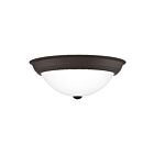 Quoizel Lighting ERW1615OZ 3 Lights Old Bronze 120W Erwin Flush Mount