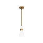 Quoizel Lighting FMT1505AB 1 Light Aged Brass 100W Fremont Mini Pendant