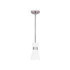 Quoizel Lighting FMT1505BN 1 Light Brushed Nickel 100W Fremont Mini Pendant