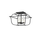 Quoizel Lighting GLY1714BA 4 Lights Royal Ebony 240W Gallery Semi-Flush Mount