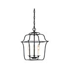 Quoizel Lighting GLY5203BA 3 Lights Royal Ebony 180W Gallery Pendant