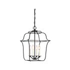 Quoizel Lighting GLY5204BA 4 Lights Royal Ebony 240W Gallery Pendant