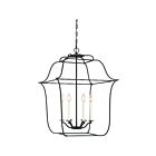 Quoizel Lighting GLY5206BA 6 Lights Royal Ebony 360W Gallery Pendant