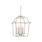 Quoizel Lighting GLY5206CS 6 Lights Century Silver Leaf 360W Gallery Pendant