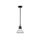 Quoizel Lighting GRT1508PN 1 Light Palladian Bronze 100W Grant Mini Pendant