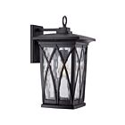 Quoizel Lighting GVR8410K 1 Light Mystic Black 150W Grover Outdoor Lantern