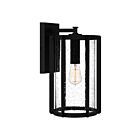 Quoizel Lighting HAZ8409EK 1 Light Earth Black 100W Hazel Wall Lantern