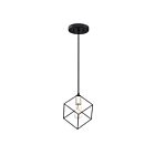Quoizel Lighting HLG1508EK 1 Light Earth Black 100W Holograph Mini Pendant