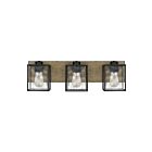 Quoizel Lighting HTN8623MBK 3 Lights Matte Black 300W Holsten Bath Light