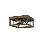 Quoizel Lighting INF1613SU 2 Lights Statuary Bronze 150W Infinger Semi-Flush Mount