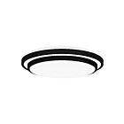 Quoizel Lighting IVG1616MBK Matte Black Irving LED Semi-LED Flush Mount