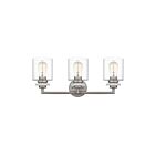 Quoizel Lighting JSP8623AN 1 Light Antique Nickel 100W Jaspar Bath Light