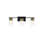 Quoizel Lighting KEE8624MBK 1 Light Matte Black 100W Keesey Bath Light