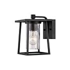Quoizel Lighting LDG8406K 1 Light Mystic Black 100W Lodge Outdoor Lantern