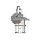 Quoizel Lighting LOM8409ABA Antique Brushed Aluminum Lombard Wall Lantern