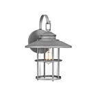 Quoizel Lighting LOM8411ABA Antique Brushed Aluminum Lombard Wall Lantern