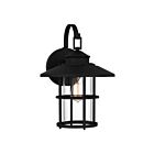 Quoizel Lighting LOM8411MBK Matte Black Lombard Wall Lantern