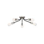 Quoizel Lighting LTT1628EK 5 Lights Earth Black 500W Latitude Flush Mount