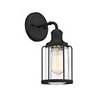 Quoizel Lighting LUD8605EK 1 Light Earth Black 100W Ludlow Wall Sconce