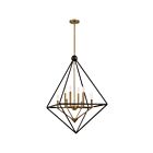 Quoizel Lighting LVR5208WT 8 Lights Western Bronze 480W Louvre Pendant