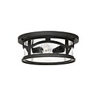 Quoizel Lighting MBH1613K 2 Lights Mystic Black 120W Marblehead Outdoor Lantern