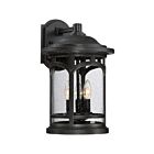 Quoizel Lighting MBH8411K 3 Lights Mystic Black 180W Marblehead Outdoor Lantern