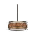 Quoizel Lighting MC842CRC 3 Lights Renaissance Copper 180W Laguna Pendant