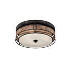 Quoizel Lighting MCLG1616RC 3 Lights Renaissance Copper 180W Laguna Flush Mount