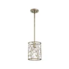 Quoizel Lighting MDL1508VG 1 Light Vintage Gold 100W Meadow Lane Mini Pendant