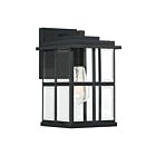 Quoizel Lighting MGN8406MBK 1 Light Matte Black 100W Mulligan Outdoor Lantern