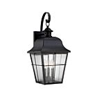Quoizel Lighting MHE8410K 3 Lights Mystic Black 180W Millhouse Outdoor Lantern