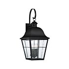 Quoizel Lighting MHE8412K 4 Lights Mystic Black 240W Millhouse Outdoor Lantern