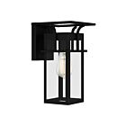 Quoizel Lighting MKL8407EK 1 Light Earth Black 100W Markley Wall Lantern