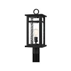 Quoizel Lighting MOI9008EK 1 Light Earth Black 100W Moira Outdoor Lantern