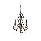 Quoizel Lighting MQ5003HL 3 Lights Heirloom 180W Marquette Mini Chandelier