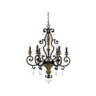 Quoizel Lighting MQ5006HL 6 Lights Heirloom 360W Marquette Chandelier