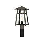 Quoizel Lighting MRL9009BBR 1 Light Burnished Bronze 100W Merle Post Lantern