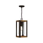 Quoizel Lighting MSQ1909RK 1 Light Rustic Black 150W Marion Square Outdoor Lantern