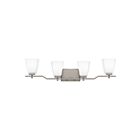 Quoizel Lighting MYR8630BN 4 Lights Brushed Nickel 400W Myra Bath Light