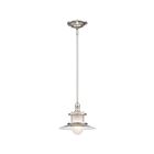 Quoizel Lighting NA1510BN 1 Light Brushed Nickel 100W New England Mini Pendant