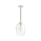 Quoizel Lighting NGA1510PK 1 Light Polished Nickel 100W Nostalgia Mini Pendant