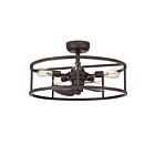 Quoizel Lighting NHR3124WT 5 Lights Western Bronze 40W New Harbor Fandelier